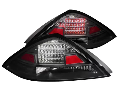 2005 Honda Accord CG Black LED Tail Lights