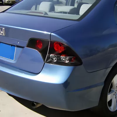 Honda Civic - 2006 to 2011 - 4 Door Sedan [All] (Partial Red Lens)