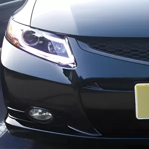 Honda Civic - 2012 to 2015 - 4 Door Sedan [All] (Projector, LED Accent Lights) (Matte Black)