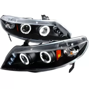2008 Honda Civic PRO Design Black Headlights