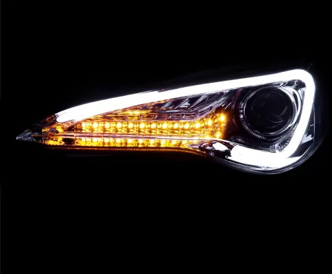 Scion FRS - 2013 to 2016 - Coupe [All] (Projector, LED Accent Lights) (Not Compatible With OEM HID Lights)