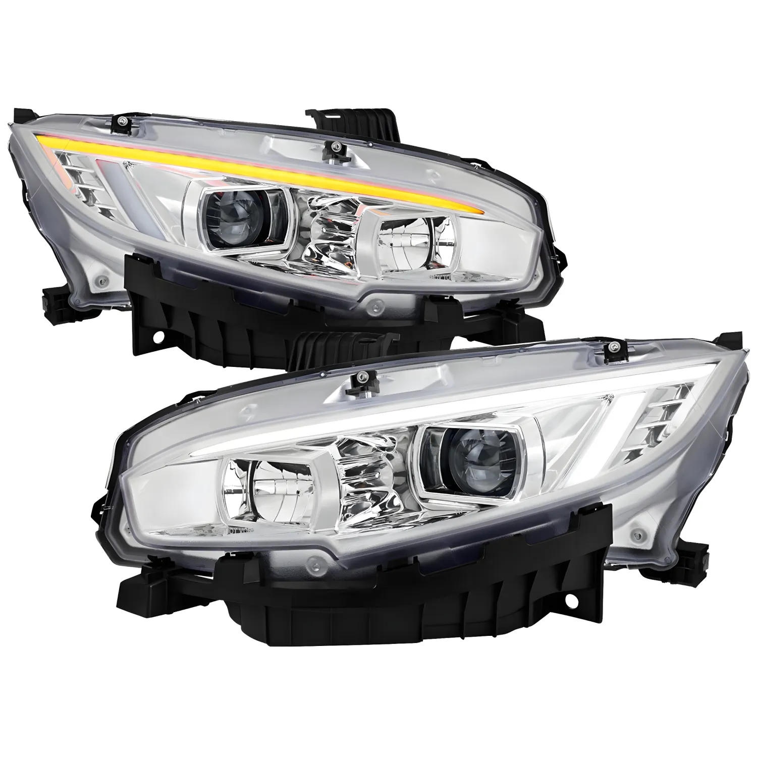 Program Design Headlights PRO Design Clear Headlights for 10th Gen Honda Civic