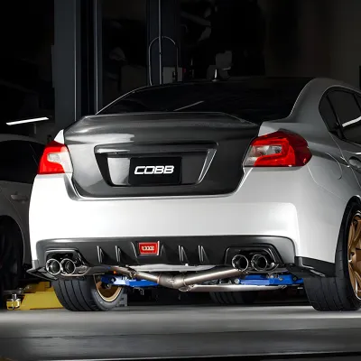 Subaru WRX STI - 2015 to 2021 - Sedan [All] (Cat-Back Exhaust System) (Quad Double Walled Polished Tips)