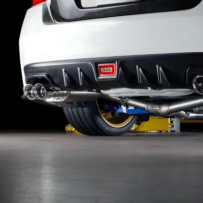 Subaru WRX STI - 2015 to 2021 - Sedan [All] (Cat-Back Exhaust System) (Quad Double Walled Polished Tips)