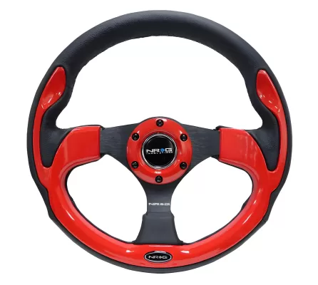 Universal (Rigid) (Black With Red Trim Insert) (320mm Diameter)