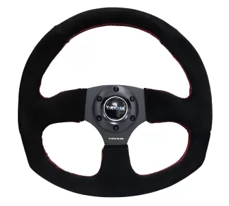 Universal (Rigid) (Suede With Red Stitching) (330mm Diameter)