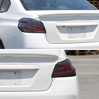 Subaru WRX STI - 2015 to 2021 - Sedan [All] (Jet Black) (Clear Lens) (Sequential LED Lights)