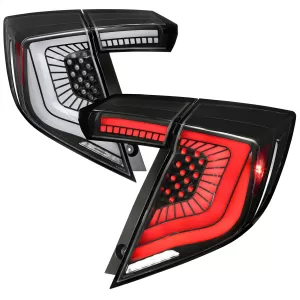 2017 Honda Civic PRO Design Black LED Tail Lights