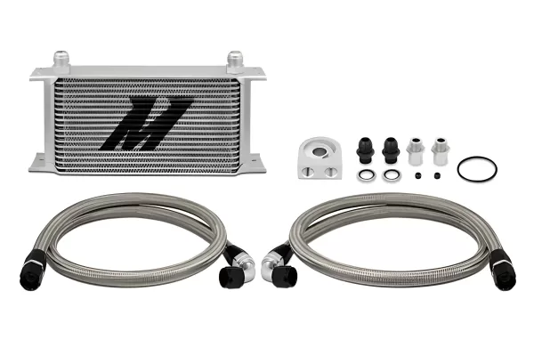 Universal (19 Row Oil Cooler) (Silver)
