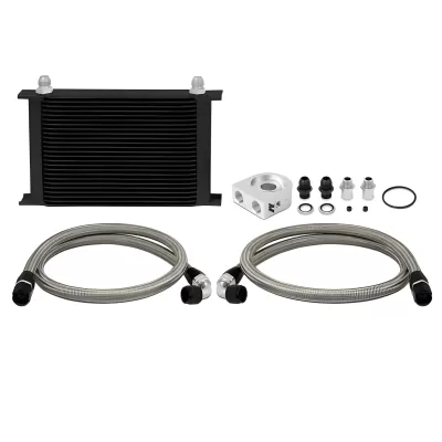 Universal (19 Row Oil Cooler) (Black)