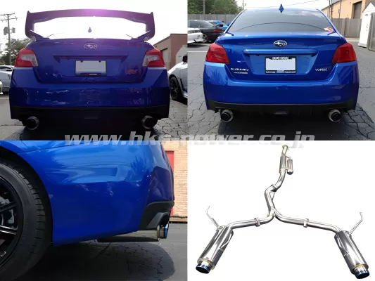 Subaru WRX - 2015 to 2021 - Sedan [All] (Dual Mufflers) (Burnt Titanium Tips)