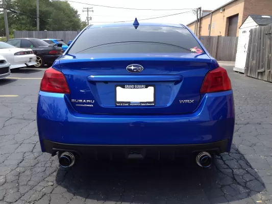 Subaru WRX - 2015 to 2021 - Sedan [All] (Dual Mufflers) (Burnt Titanium Tips)