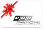 -- IMPORTANT: GENERAL IMAGE -- <br/>Actual Part May Vary PRO Import Tuners Gift Certificate