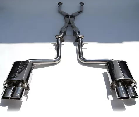 Lexus RCF - 2015 to 2025 - Coupe [All] (Cat-Back) (Quad Polished Stainless Steel Tips)