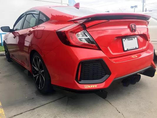 Honda Civic - 2017 to 2020 - 4 Door Sedan [Si] (Triple Burnt Titanium Tips)