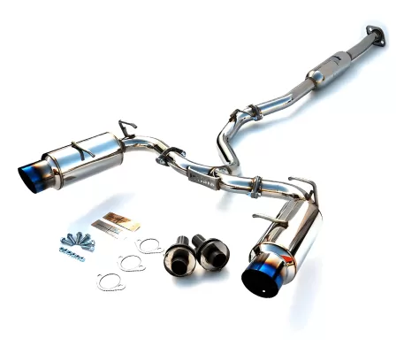 Toyota 86 - 2017 to 2020 - Coupe [All] (Dual Burnt Titanium Tips)