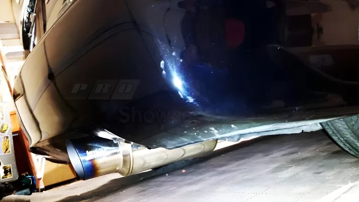 Honda Civic - 2007 to 2011 - 4 Door Sedan [MUGEN Si, Si] (Burnt Titanium Tip) : Invidia N1 Exhaust installed on 2011 Honda Civic Si.