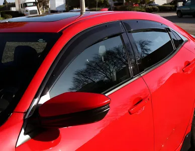 2017 Honda Civic PRO Design Side Window Visors / Deflectors