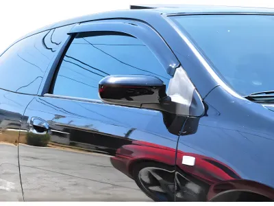 2003 Honda Civic PRO Design Side Window Visors / Deflectors