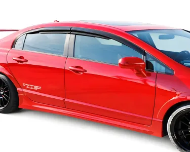 2010 Honda Civic PRO Design Side Window Visors / Deflectors