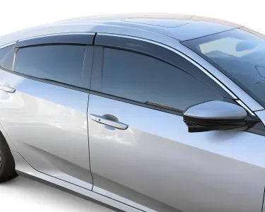 2018 Honda Civic PRO Design Side Window Visors / Deflectors