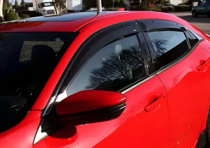 2017 Honda Civic PRO Design Side Window Visors / Deflectors