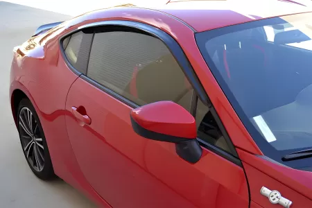 2016 Subaru BRZ PRO Design Side Window Visors / Deflectors