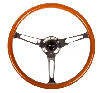 Universal (Rigid) (Classic Style Chrome 3 Spoke Center) (360mm Diameter)