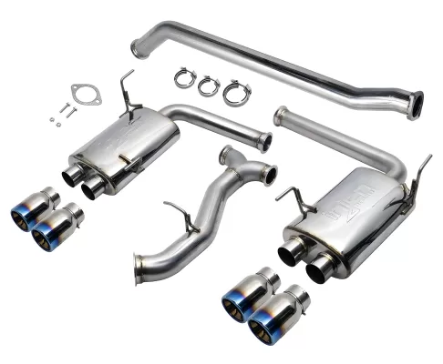 Subaru WRX STI - 2015 to 2021 - Sedan [All] (Quad Burnt Titanium Look Tips)