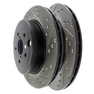 2016 Subaru WRX STI StopTech Sport Drilled Rotors (Pair)