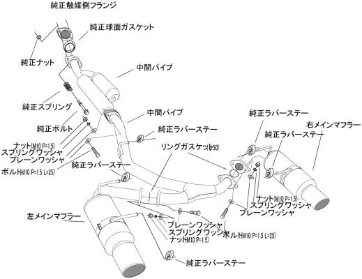 Scion FRS - 2013 to 2016 - Coupe [All] (Burnt Titanium Tips)