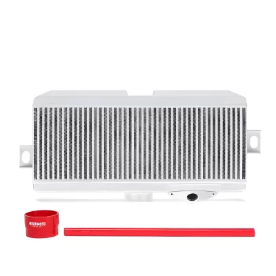 Subaru WRX STI - 2015 to 2021 - Sedan [All] (Top Mount Kit) (Silver Intercooler Core with Red Hoses)