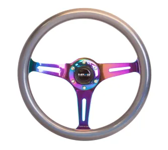 Universal (Pearlescent Chameleon Rim, Neochrome Spokes) (350mm Diameter) (1.5