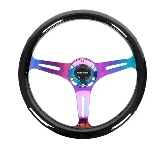 Universal (Black Rim, Neo-Chrome Spokes (350mm Diameter) (1.5