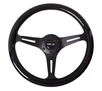 Universal (Black Rim, Black Spokes) (350mm Diameter) (1.5