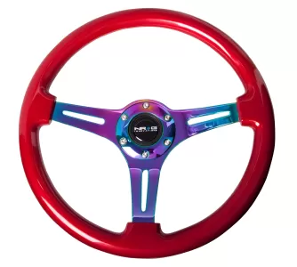 Universal (Red Rim, Neo-Chrome Spokes) (350mm Diameter) (1.5