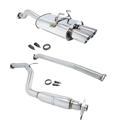 Honda Civic - 2012 to 2013 - 2 Door Coupe [All Except Si] (Dual Polished Tips)