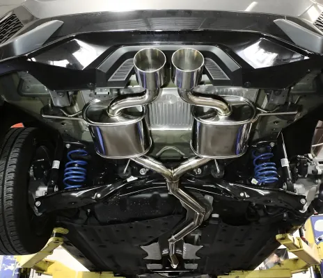 Honda Civic - 2017 to 2021 - 4 Door Hatchback [Sport 1.5L Turbo, Sport Touring] (Dual Polished Tips)