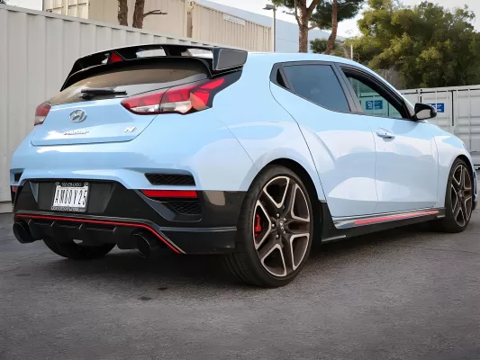 Hyundai Veloster - 2019 to 2020 - Hatchback [N] (Cat-Back) (Black Tips) (Without Performance Package)