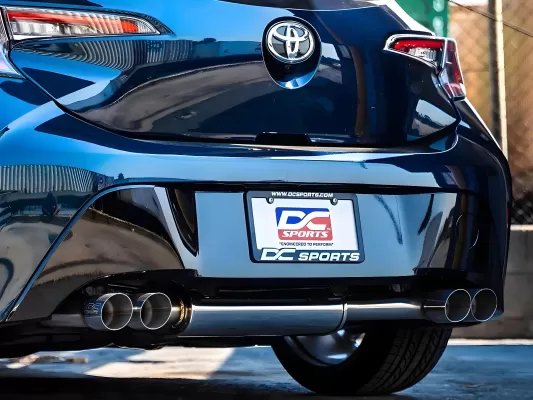 Toyota Corolla - 2019 to 2025 - Hatchback [All] (Single Muffler System) (Quad Polished Tips)