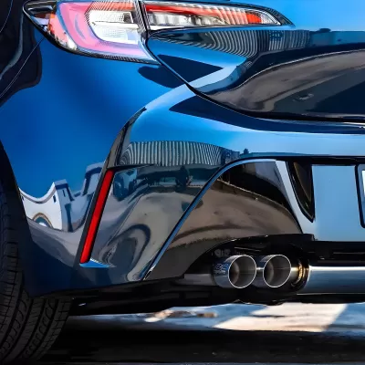 Toyota Corolla - 2019 to 2025 - Hatchback [All] (Single Muffler System) (Quad Polished Tips)