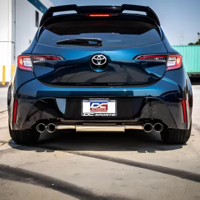 Toyota Corolla - 2019 to 2025 - Hatchback [All] (Single Muffler System) (Quad Polished Tips)