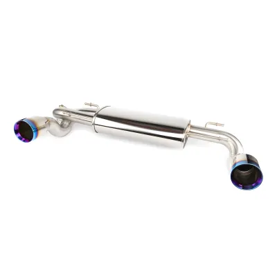 Toyota 86 - 2017 to 2020 - Coupe [All] (Axle-Back) (Single Muffler System) (Burnt Tip)