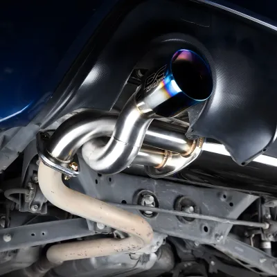 Subaru BRZ - 2013 to 2020 - Coupe [All] (Axle-Back) (Single Muffler System) (Burnt Tip)