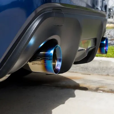 Subaru BRZ - 2013 to 2020 - Coupe [All] (Axle-Back) (Single Muffler System) (Burnt Tip)