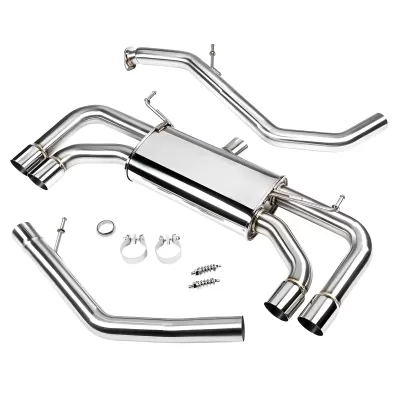 Toyota Corolla - 2019 to 2025 - Hatchback [All] (Single Muffler System) (Quad Polished Tips)