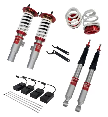 Honda Civic - 2017 to 2020 - 2 Door Coupe [Si] _or_ 4 Door Sedan [Si] (With ADS Bypass Module) (With Pillow-Ball Upper Mounts) (Includes Front Camber Plates)
