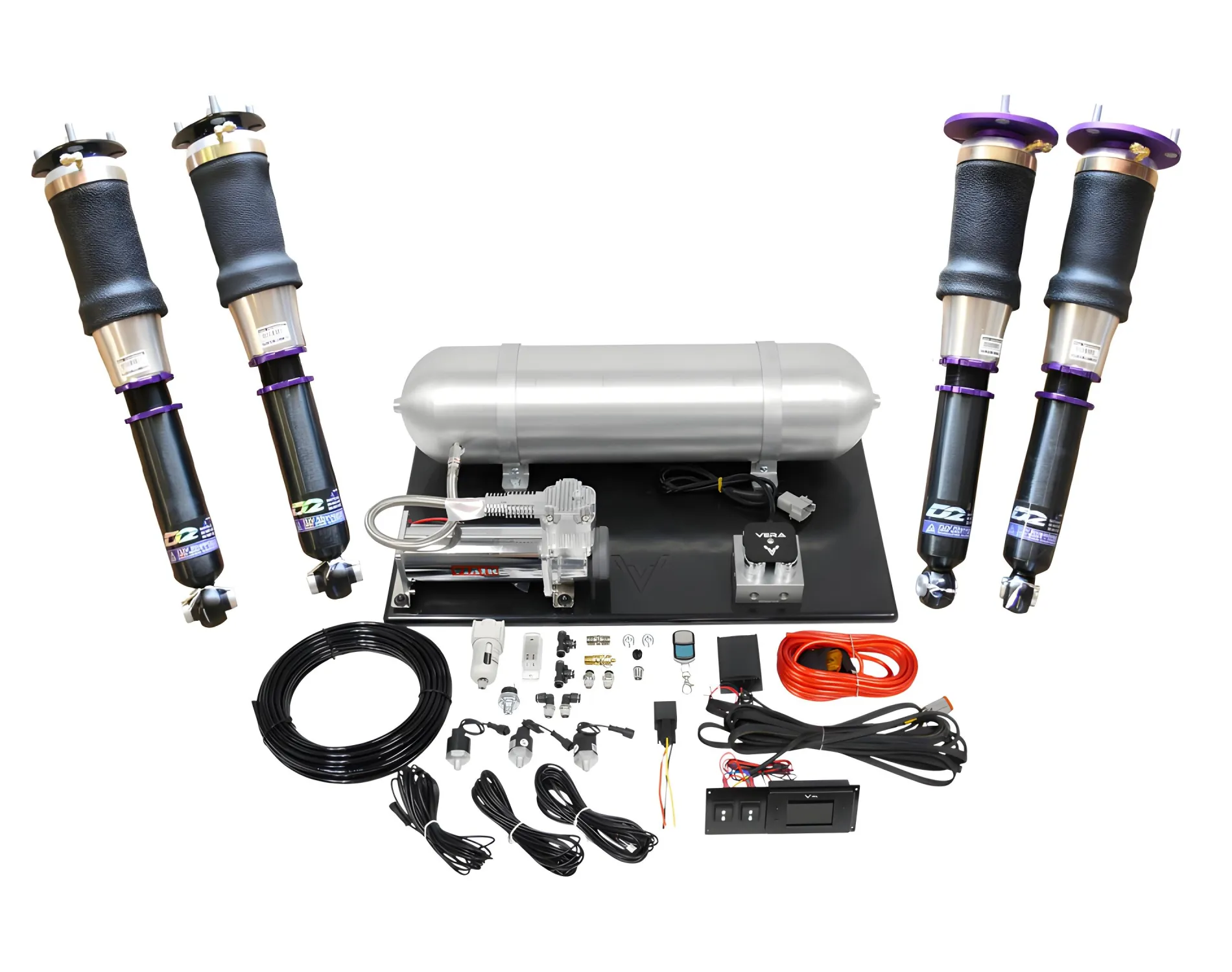 D2 Racing Air Suspension Kit for 2000 Honda Civic