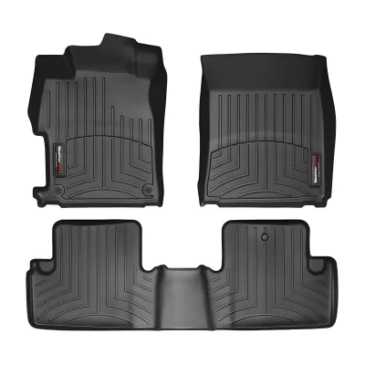 Honda Civic - 2012 to 2013 - 2 Door Coupe [All] (Front and Rear Set) (Black)