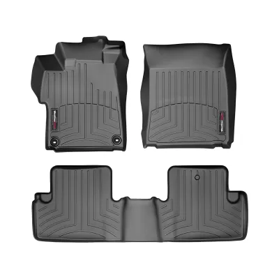 Honda Civic - 2014 to 2015 - 2 Door Coupe [All] (Front and Rear Set) (Black)